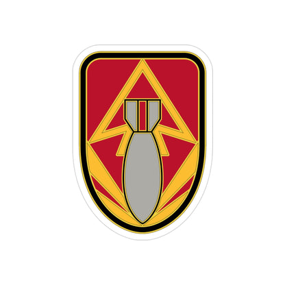 111 Ordnance Group 2 (U.S. Army) REVERSE PRINT Transparent STICKER-3" × 3"-The Sticker Space