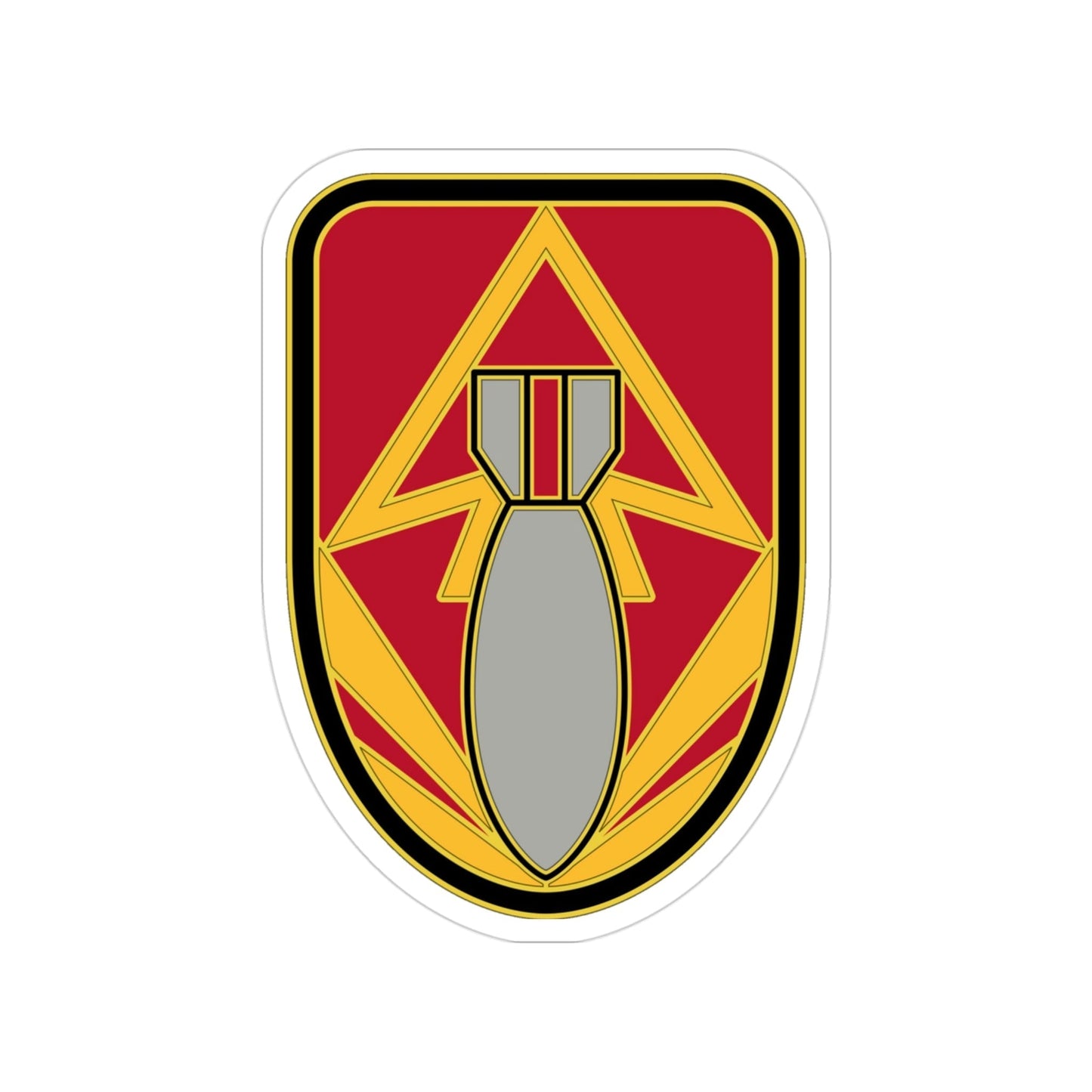 111 Ordnance Group 2 (U.S. Army) Transparent STICKER Die-Cut Vinyl Decal-3 Inch-The Sticker Space