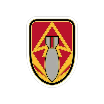111 Ordnance Group 2 (U.S. Army) REVERSE PRINT Transparent Die-Cut STICKER 2 Inch Die-Cut Transparent - The Sticker Space