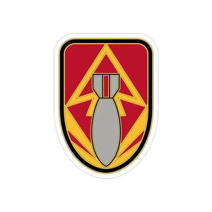 111 Ordnance Group 2 (U.S. Army) REVERSE PRINT Transparent Die-Cut STICKER 3 Inch Die-Cut Transparent - The Sticker Space