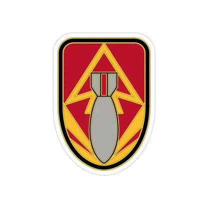 111 Ordnance Group 2 (U.S. Army) REVERSE PRINT Transparent Die-Cut STICKER 5 Inch Die-Cut Transparent - The Sticker Space