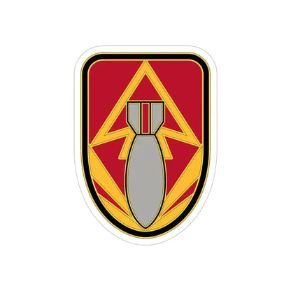 111 Ordnance Group 2 (U.S. Army) REVERSE PRINT Transparent Die-Cut STICKER - The Sticker Space