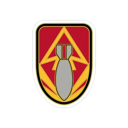 111 Ordnance Group 2 (U.S. Army) REVERSE PRINT Transparent Die-Cut STICKER - The Sticker Space