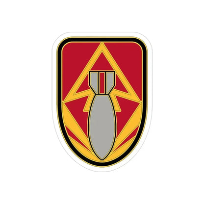111 Ordnance Group 2 (U.S. Army) REVERSE PRINT Transparent Die-Cut STICKER - The Sticker Space