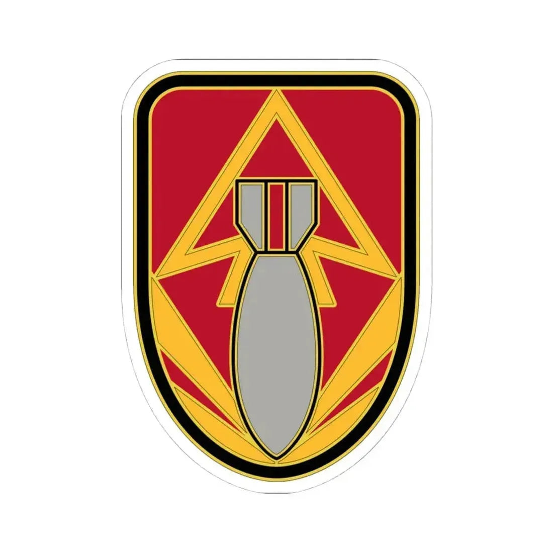 111 Ordnance Group 2 (U.S. Army) STICKER Vinyl Kiss-Cut Decal 4 Inch White - The Sticker Space