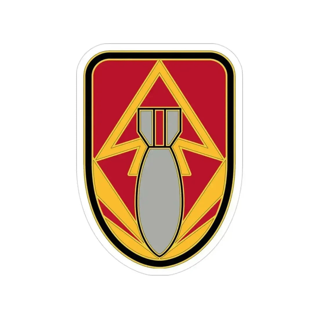111 Ordnance Group 2 (U.S. Army) Transparent STICKER Die-Cut Vinyl Decal 3 Inch - The Sticker Space
