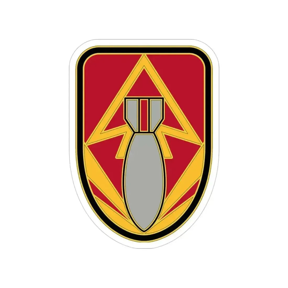 111 Ordnance Group 2 (U.S. Army) Transparent STICKER Die-Cut Vinyl Decal 4 Inch - The Sticker Space