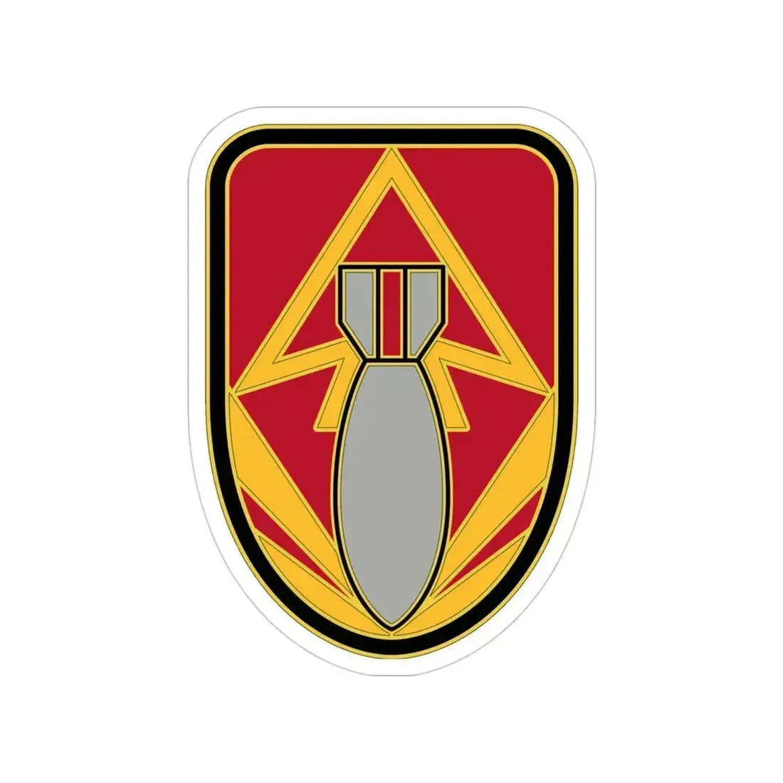 111 Ordnance Group 2 (U.S. Army) Transparent STICKER Die-Cut Vinyl Decal 4 Inch - The Sticker Space