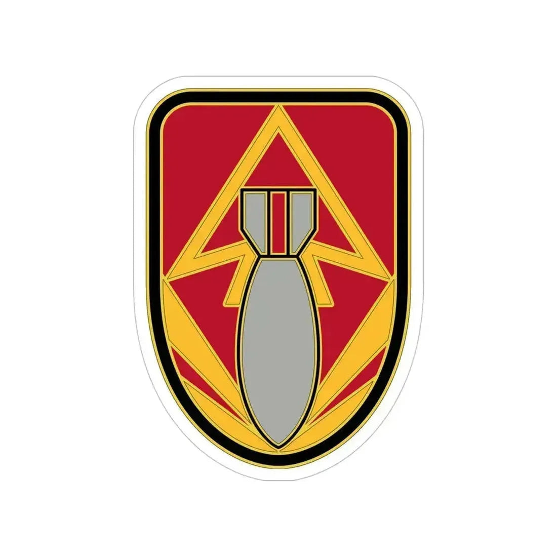 111 Ordnance Group 2 (U.S. Army) Transparent STICKER Die-Cut Vinyl Decal 5 Inch - The Sticker Space