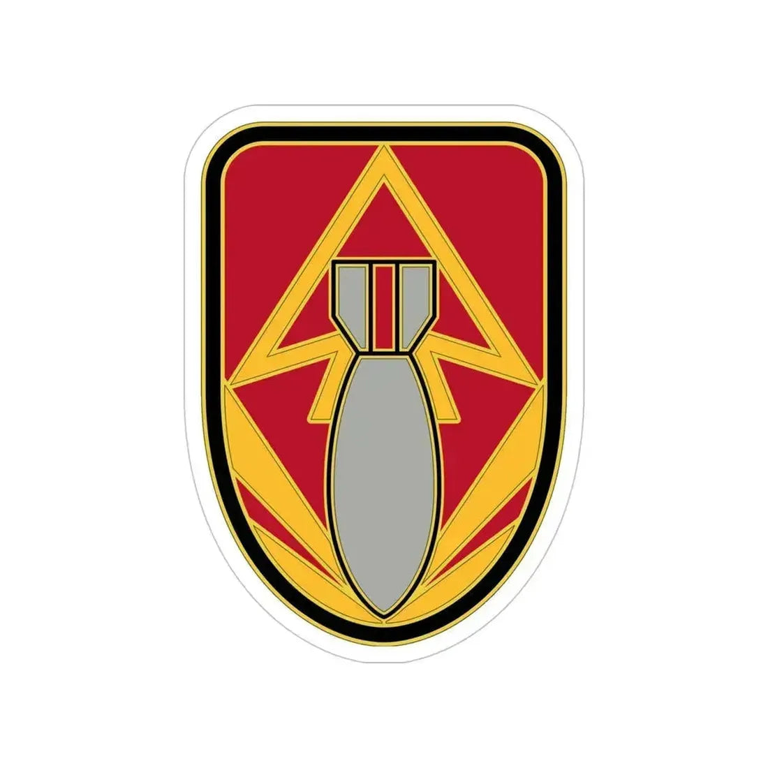 111 Ordnance Group 2 (U.S. Army) Transparent STICKER Die-Cut Vinyl Decal 5 Inch - The Sticker Space