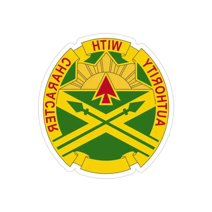 111 Ordnance Group 3 (U.S. Army) REVERSE PRINT Transparent Die-Cut STICKER 4 Inch Die-Cut Transparent - The Sticker Space