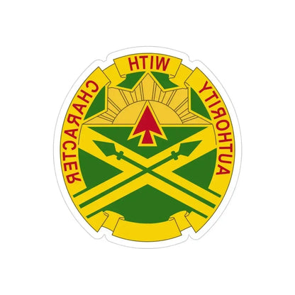 111 Ordnance Group 3 (U.S. Army) REVERSE PRINT Transparent Die-Cut STICKER - The Sticker Space