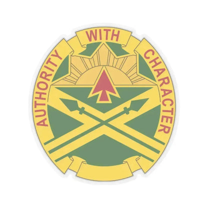 111 Ordnance Group 3 (U.S. Army) STICKER Vinyl Kiss-Cut Decal 2 Inch Transparent - The Sticker Space