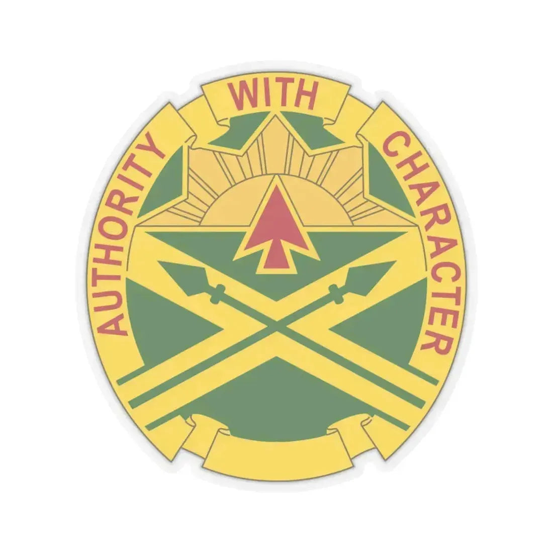 111 Ordnance Group 3 (U.S. Army) STICKER Vinyl Kiss-Cut Decal 4 Inch Transparent - The Sticker Space