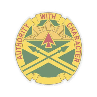 111 Ordnance Group 3 (U.S. Army) STICKER Vinyl Kiss-Cut Decal 4 Inch Transparent - The Sticker Space