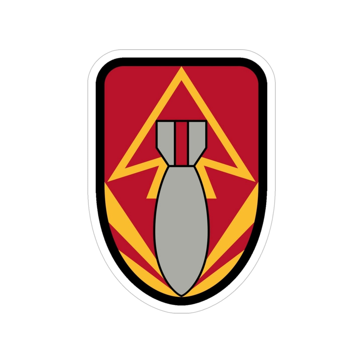 111 Ordnance Group (U.S. Army) Transparent STICKER Die-Cut Vinyl Decal-4 Inch-The Sticker Space