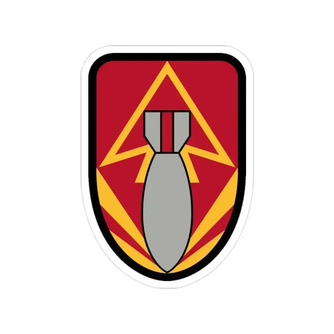 111 Ordnance Group (U.S. Army) Transparent STICKER Die-Cut Vinyl Decal 2 Inch - The Sticker Space