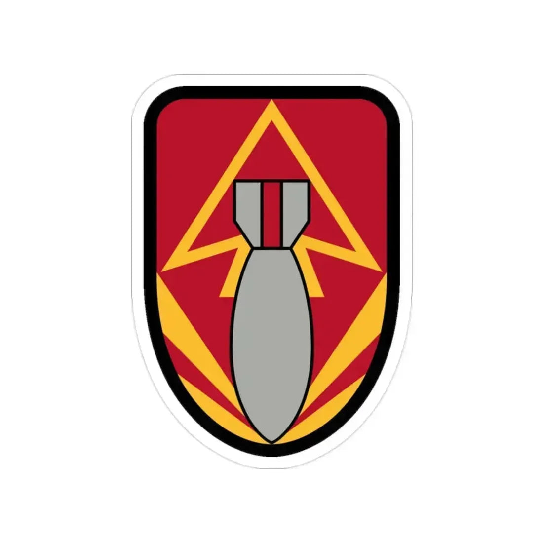 111 Ordnance Group (U.S. Army) Transparent STICKER Die-Cut Vinyl Decal 2 Inch - The Sticker Space