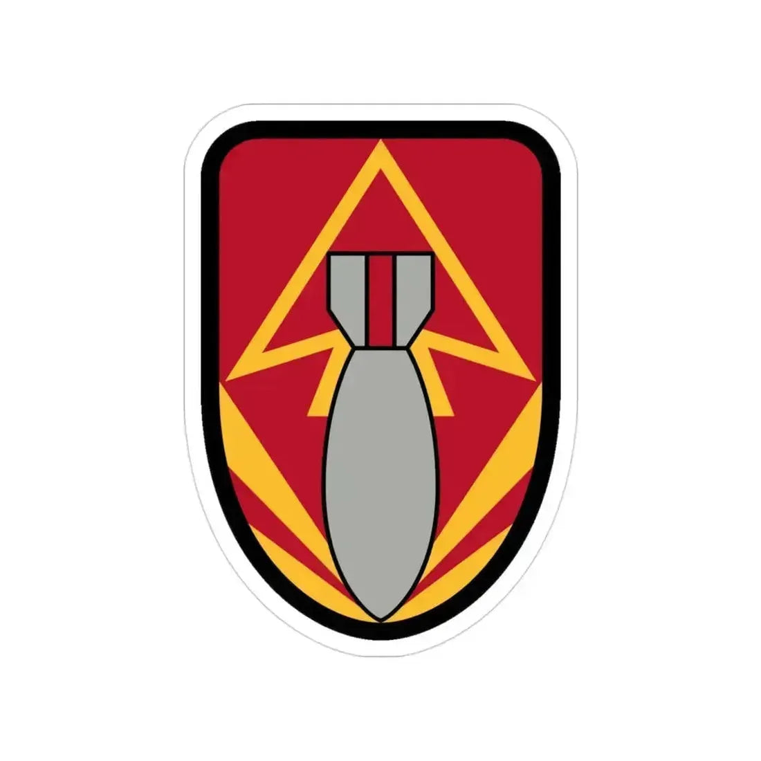 111 Ordnance Group (U.S. Army) Transparent STICKER Die-Cut Vinyl Decal 3 Inch - The Sticker Space