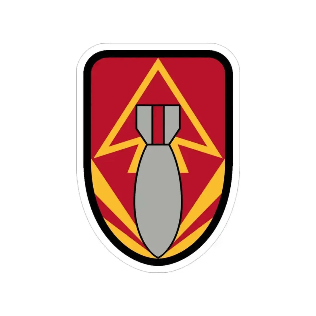 111 Ordnance Group (U.S. Army) Transparent STICKER Die-Cut Vinyl Decal 3 Inch - The Sticker Space