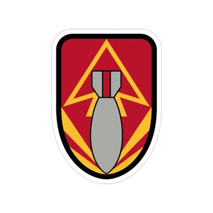 111 Ordnance Group (U.S. Army) Transparent STICKER Die-Cut Vinyl Decal 4 Inch - The Sticker Space