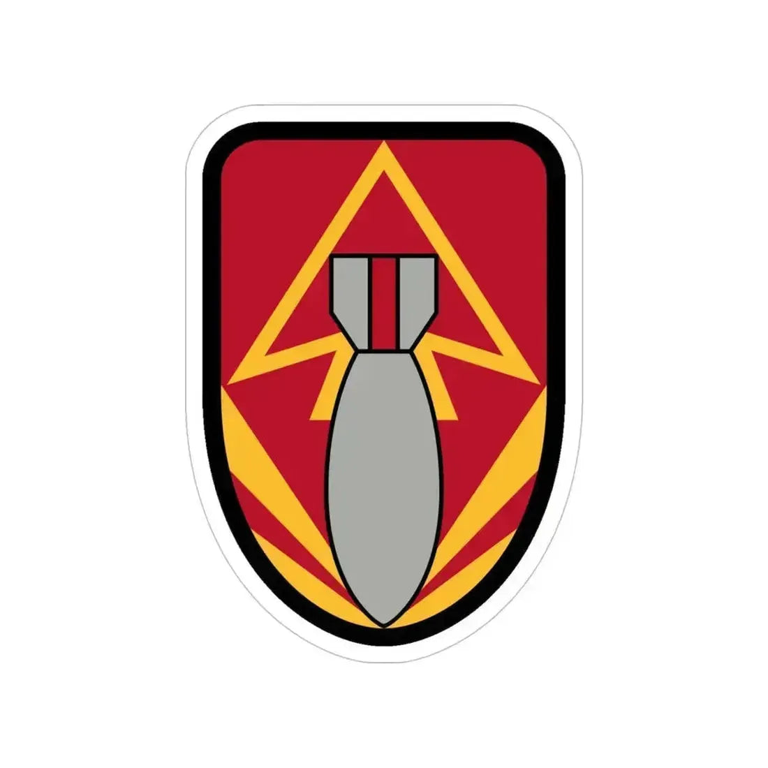 111 Ordnance Group (U.S. Army) Transparent STICKER Die-Cut Vinyl Decal 5 Inch - The Sticker Space