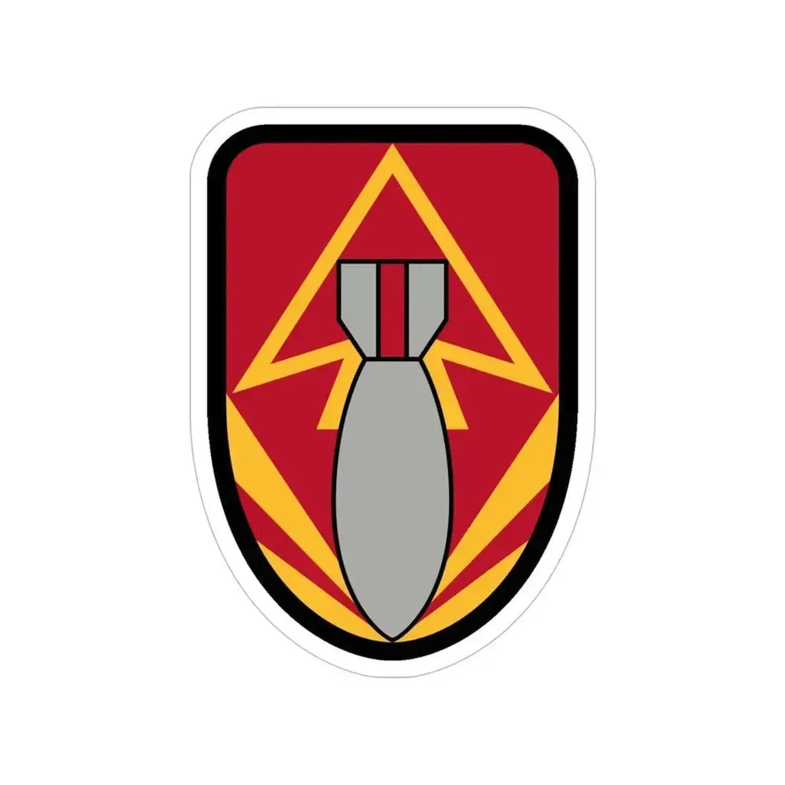 111 Ordnance Group (U.S. Army) Transparent STICKER Die-Cut Vinyl Decal 6 Inch - The Sticker Space
