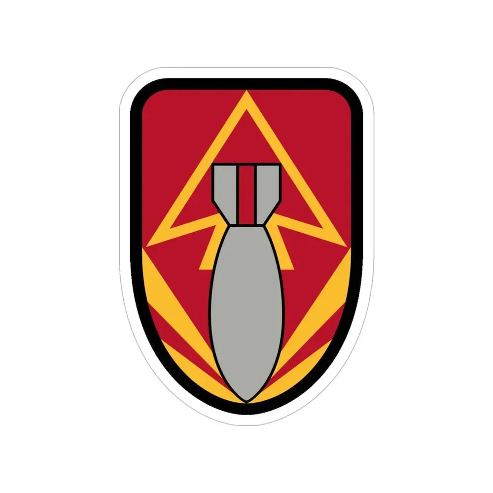 111 Ordnance Group (U.S. Army) Transparent STICKER Die-Cut Vinyl Decal - The Sticker Space