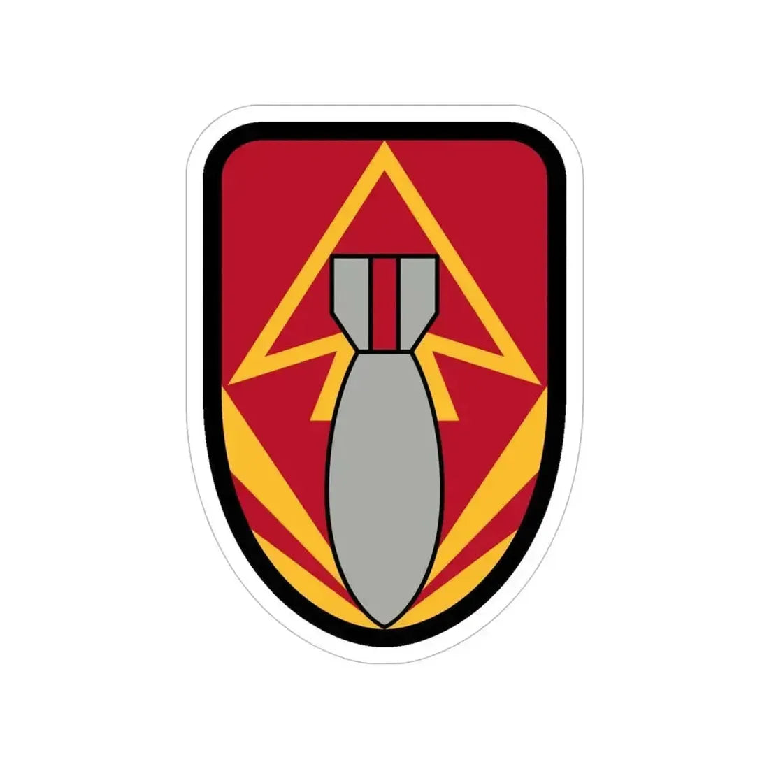 111 Ordnance Group (U.S. Army) Transparent STICKER Die-Cut Vinyl Decal - The Sticker Space