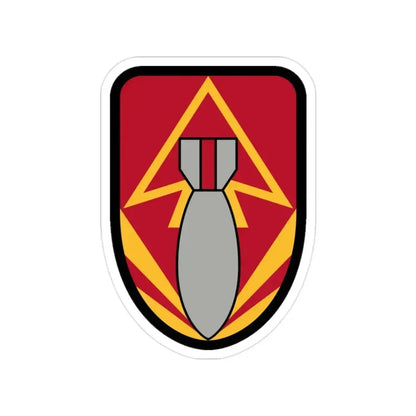 111 Ordnance Group (U.S. Army) Transparent STICKER Die-Cut Vinyl Decal - The Sticker Space