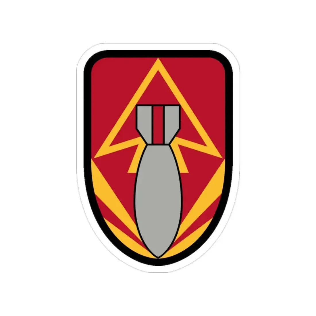 111 Ordnance Group (U.S. Army) Transparent STICKER Die-Cut Vinyl Decal - The Sticker Space