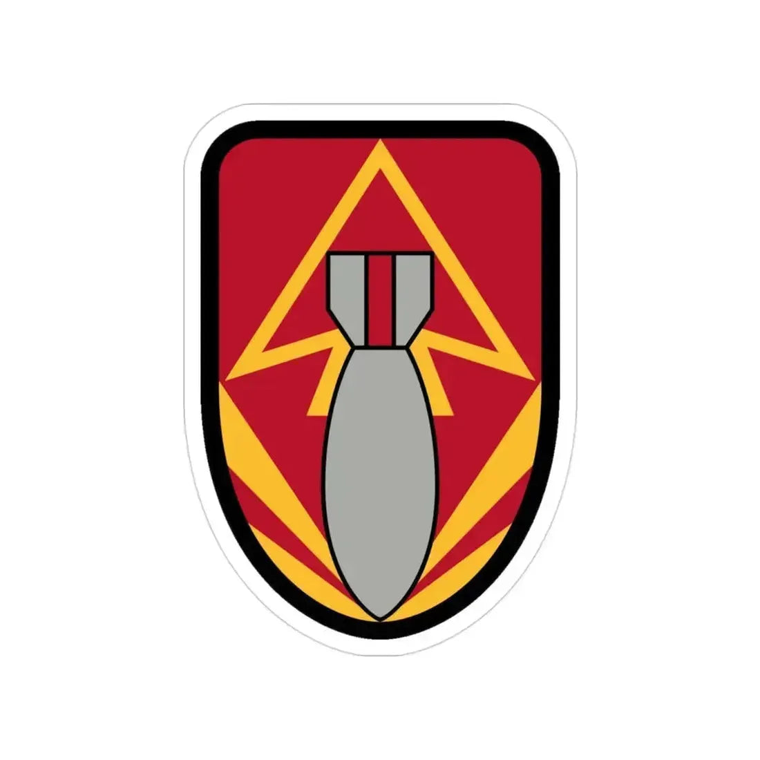111 Ordnance Group (U.S. Army) Transparent STICKER Die-Cut Vinyl Decal - The Sticker Space
