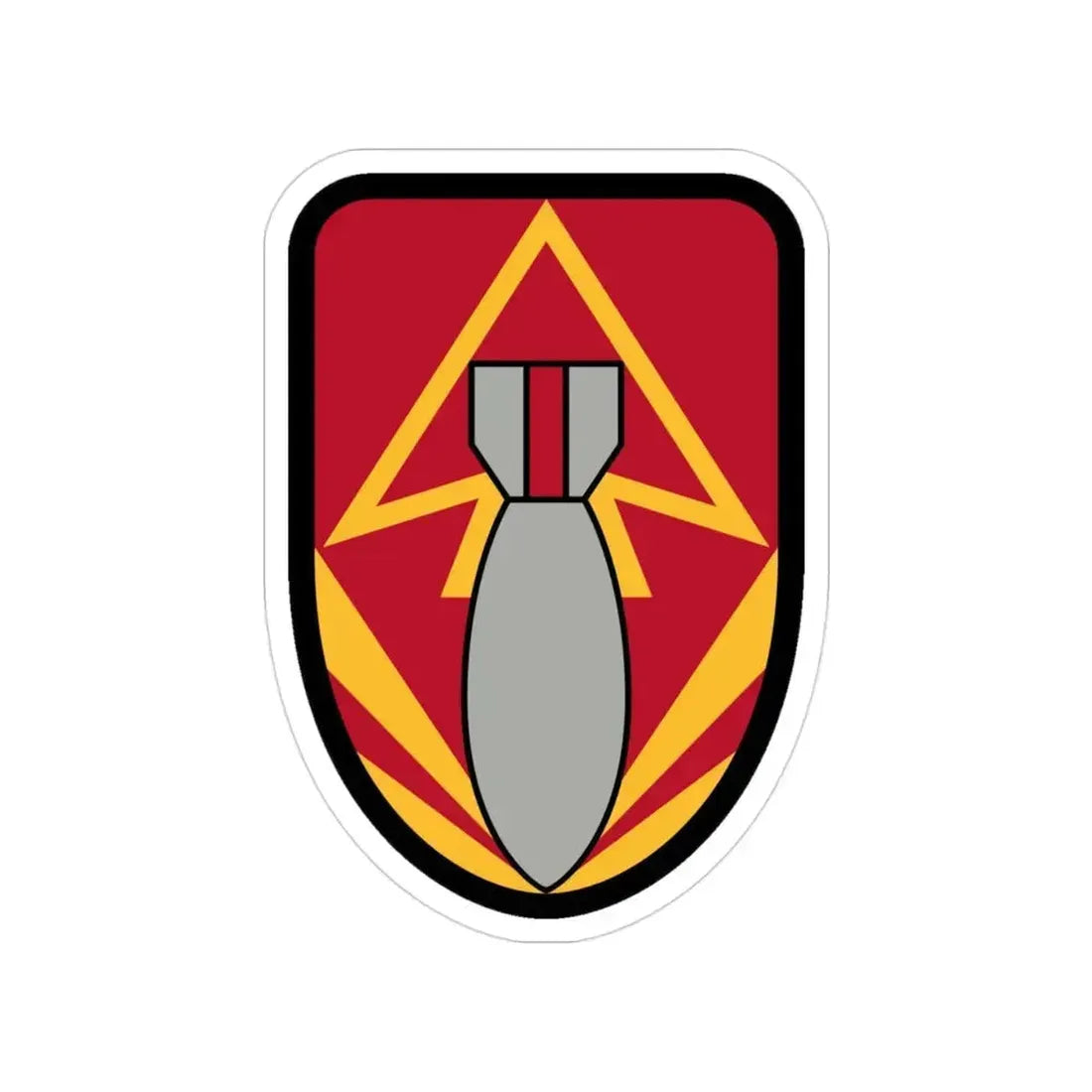 111 Ordnance Group (U.S. Army) Transparent STICKER Die-Cut Vinyl Decal - The Sticker Space