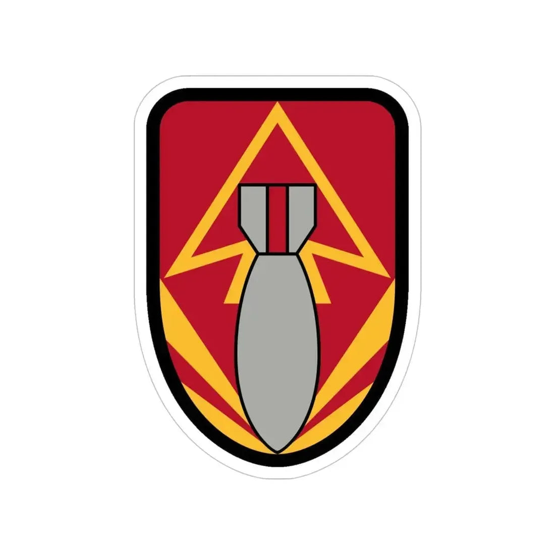 111 Ordnance Group (U.S. Army) Transparent STICKER Die-Cut Vinyl Decal - The Sticker Space