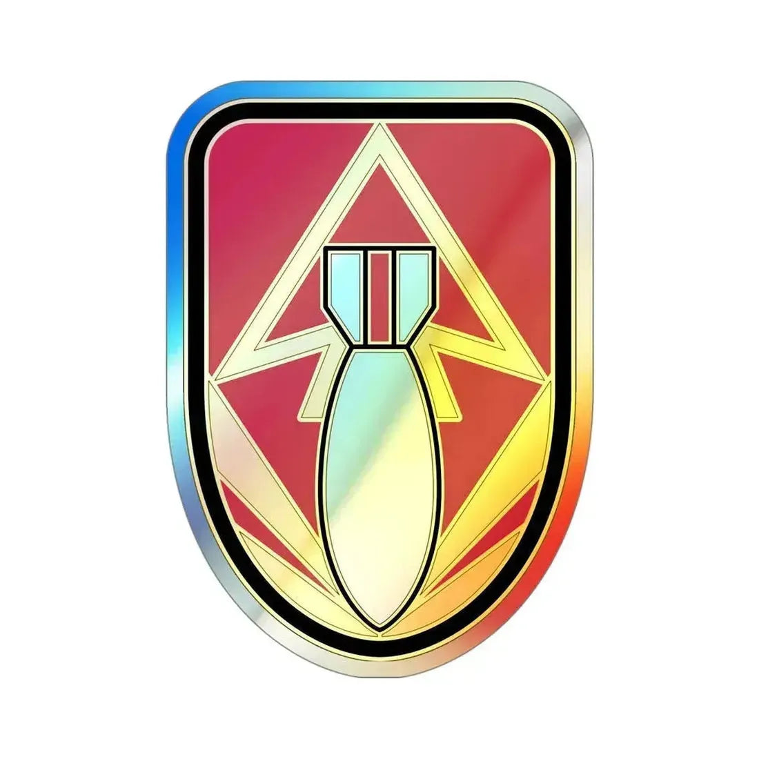 111 Ordnance Group v2 (U.S. Army) Holographic STICKER Die-Cut Vinyl Decal - The Sticker Space