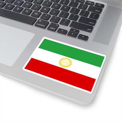First Flag of I.R.Iran 3-2 (Iran) STICKER Vinyl Kiss-Cut Decal