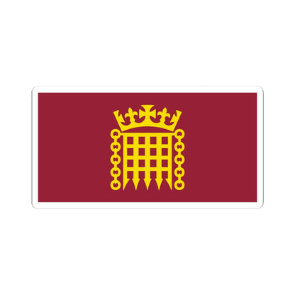 Flag House of Lords (United Kingdom) STICKER Vinyl Kiss-Cut Decal