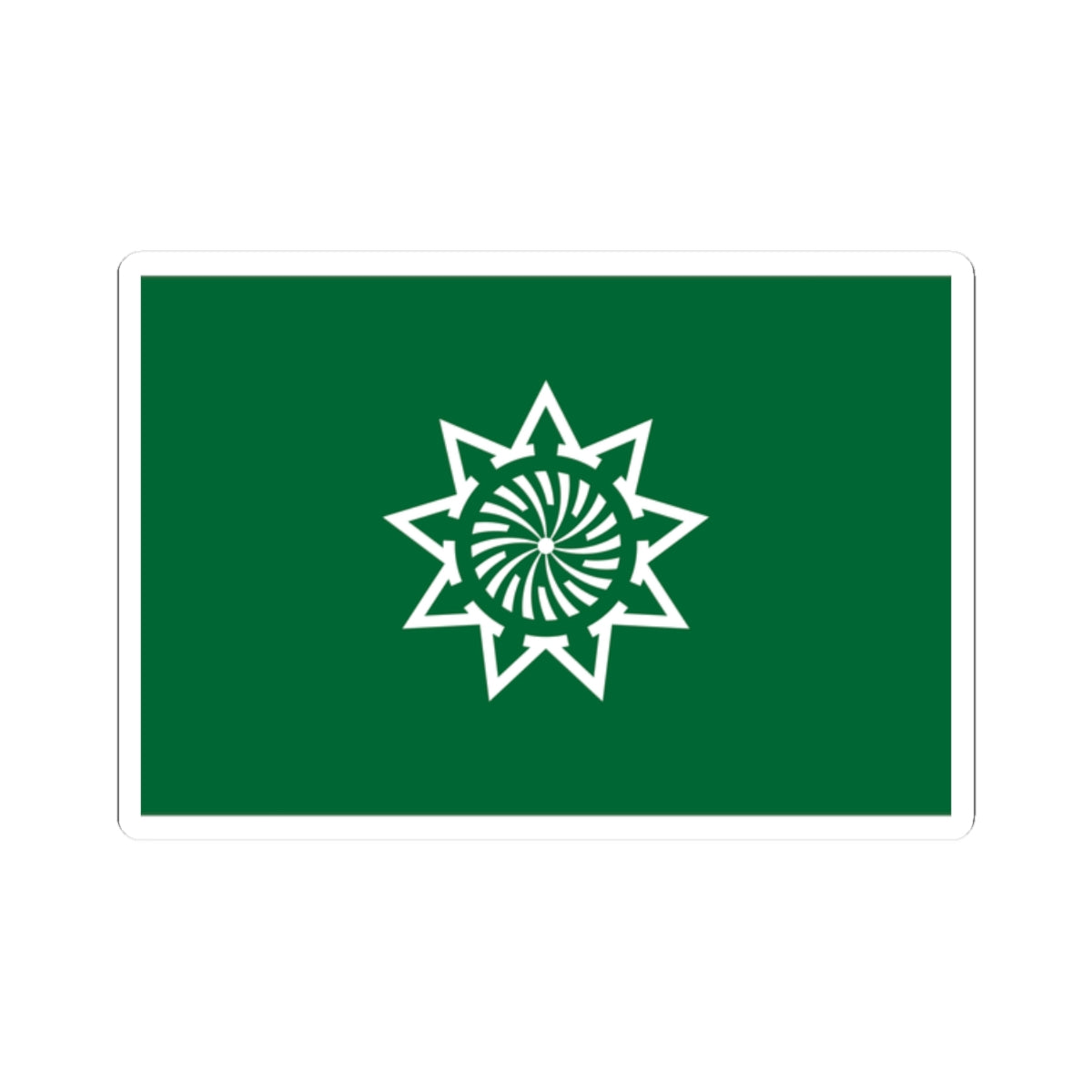 Flag of Kumatori Osaka (Japan) STICKER Vinyl Kiss-Cut Decal