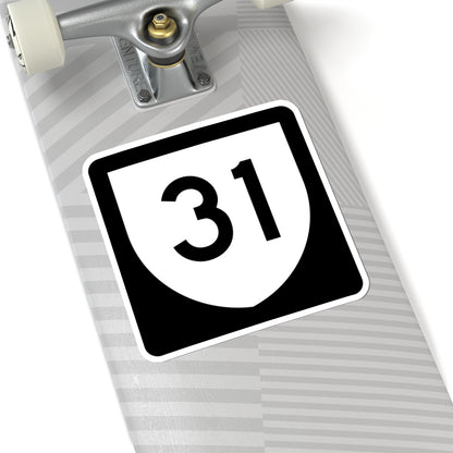 PR urban primary 31 (Puerto Rico) (Road Sign) STICKER Vinyl Kiss-Cut Decal
