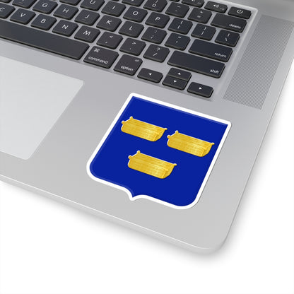 Baarle-Nassau wapen (Netherlands) (Coat of Arms) STICKER Vinyl Kiss-Cut Decal