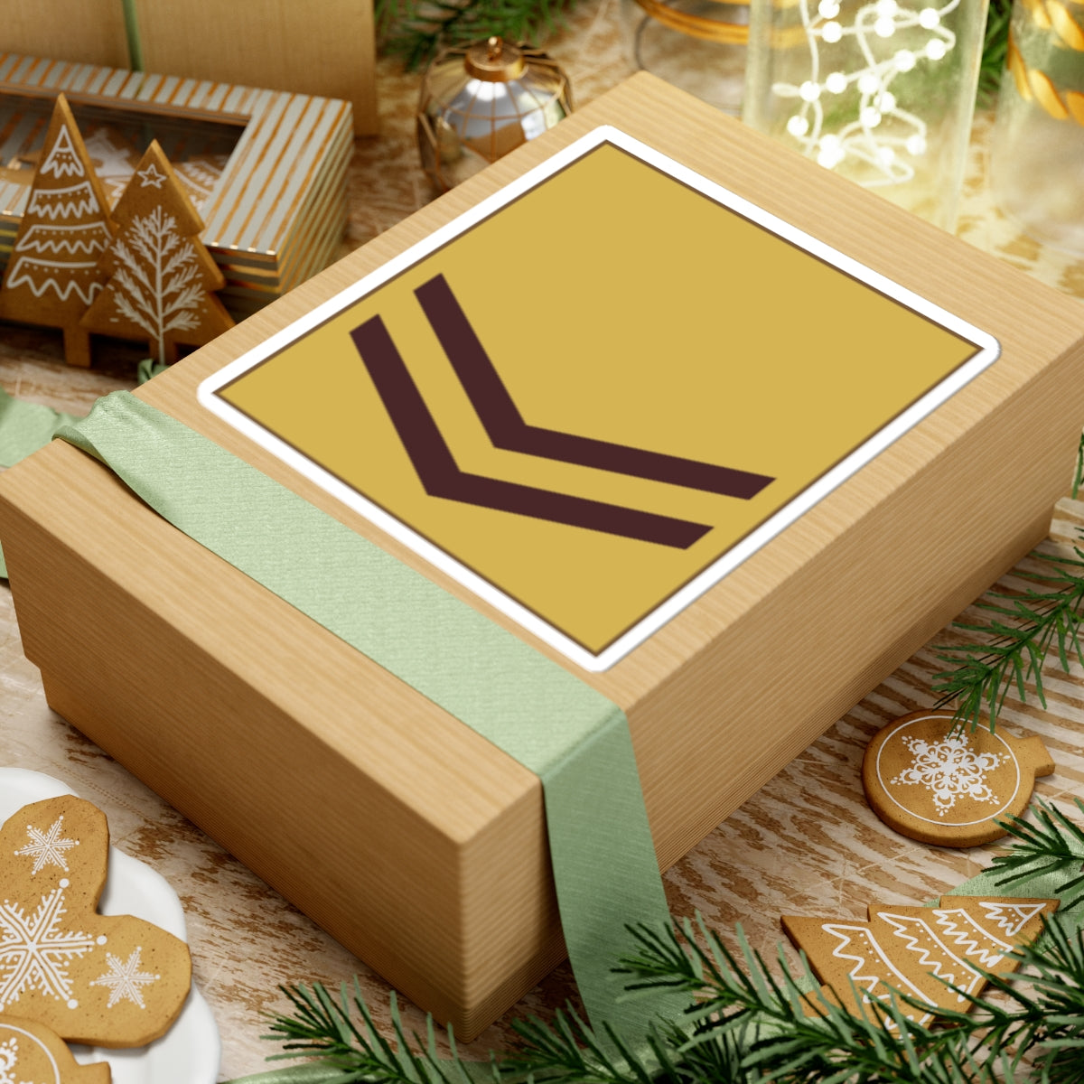 Kenya Army OR 4 (Kenya) (Military Rank) STICKER Vinyl Kiss-Cut Decal