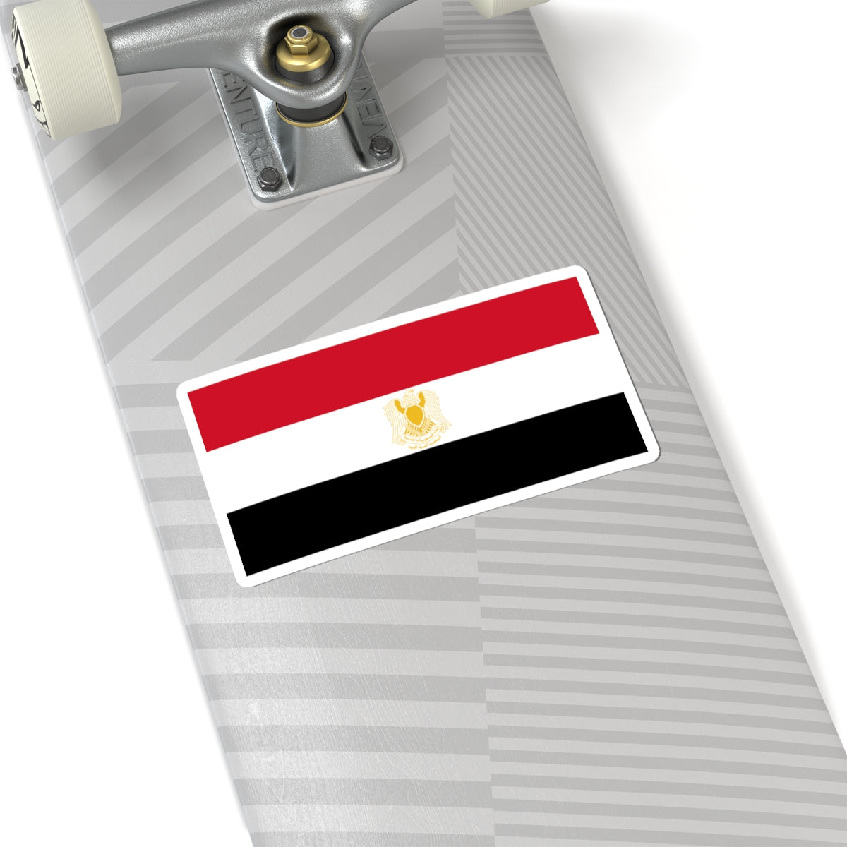 Flag of Libya 1972-1977 1-2 (Libya) STICKER Vinyl Kiss-Cut Decal