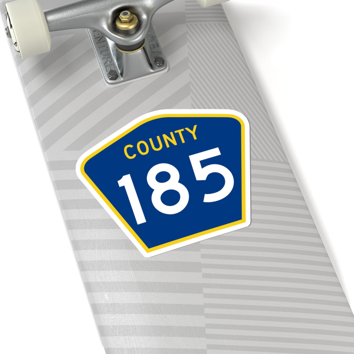 County 185 MN (Minnesota) (Road Sign) STICKER Vinyl Kiss-Cut Decal