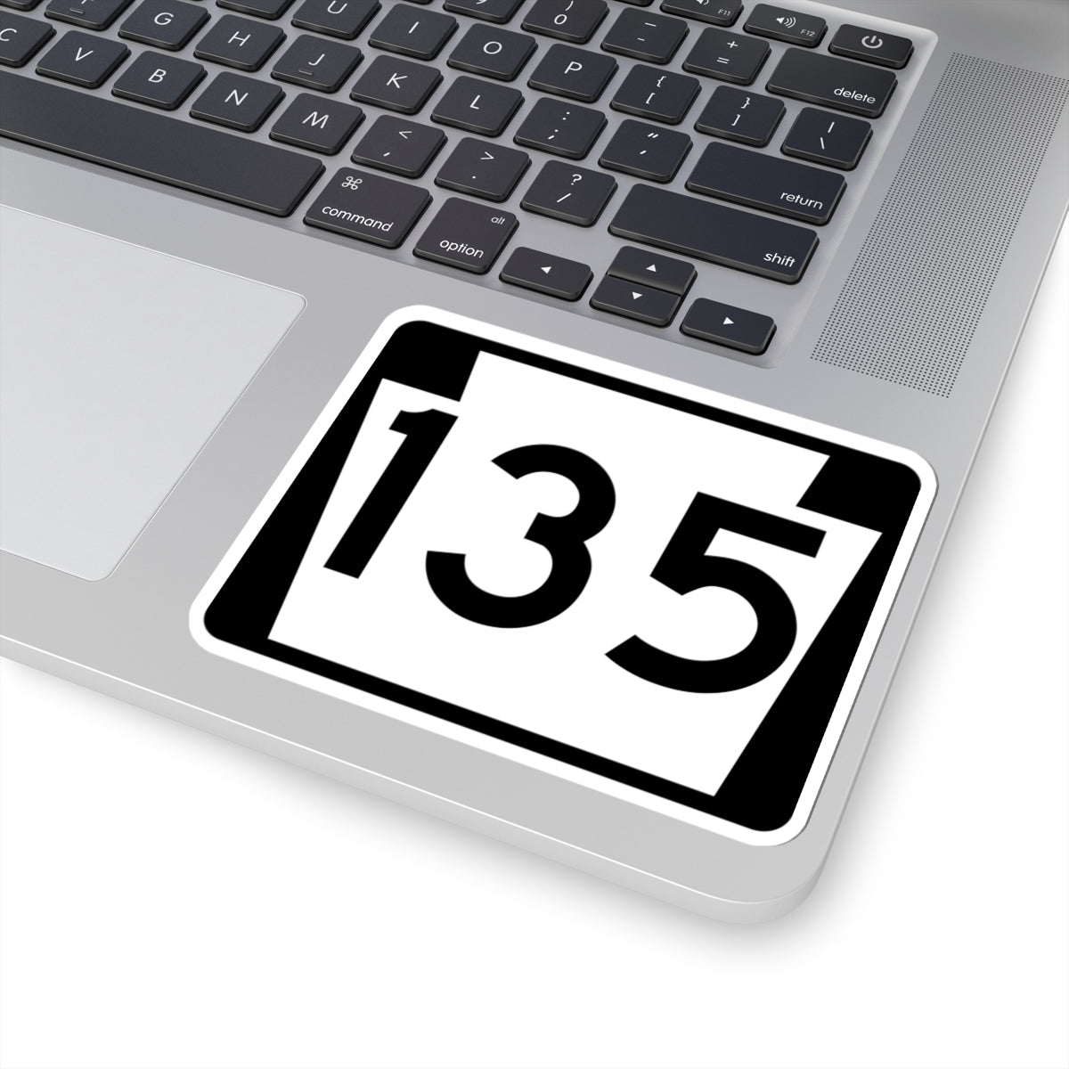 PA-135 (Pennsylvania) (Road Sign) STICKER Vinyl Kiss-Cut Decal