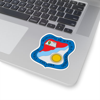Escudo de Nariño Cundinamarca (Colombia) (Coat of Arms) STICKER Vinyl Kiss-Cut Decal