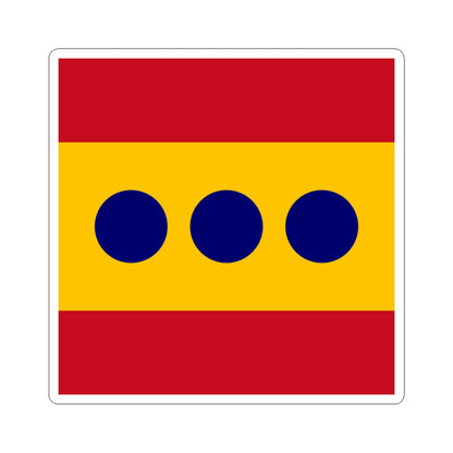 Flag of Admiral Spain (Spain) STICKER Vinyl Kiss-Cut Decal