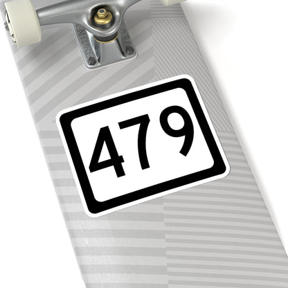 WV-479 (Virginia) (Road Sign) STICKER Vinyl Kiss-Cut Decal