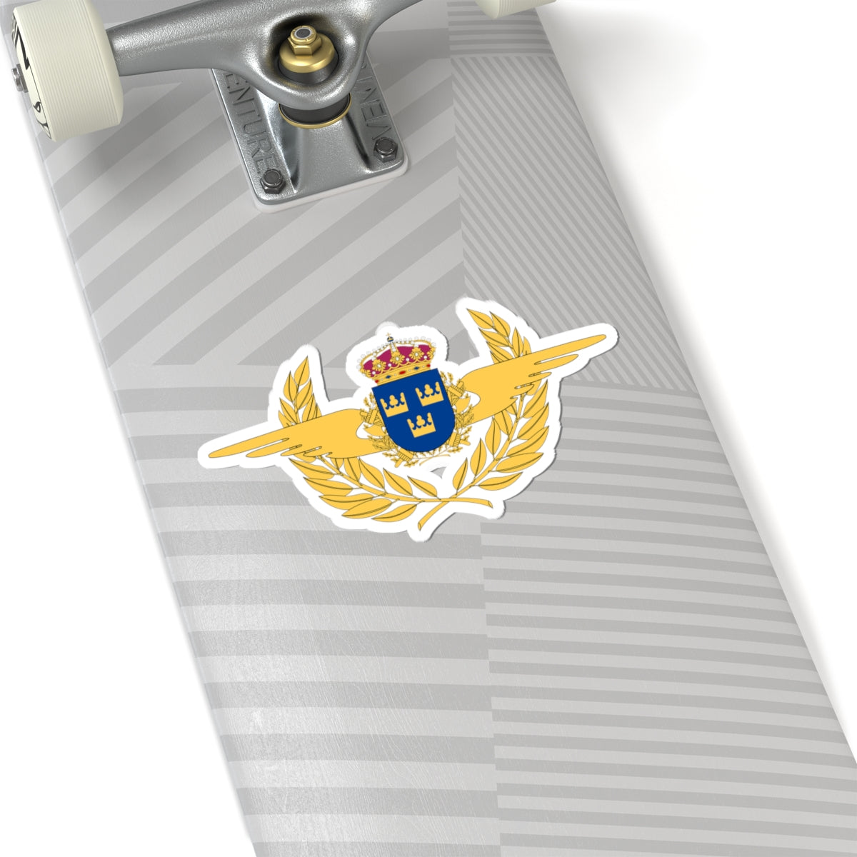 Polisflyget vapen (Sweden) (Coat of Arms) STICKER Vinyl Kiss-Cut Decal
