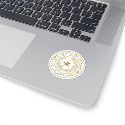 Seal of Lt Governor of Texas - STICKER Vinyl Kiss-Cut Decal