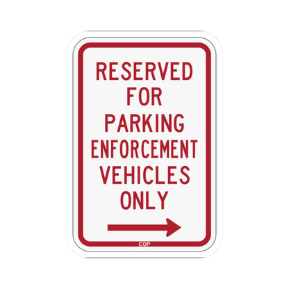 PBOT Road sign P4100R (Oregon) (Road Sign) STICKER Vinyl Kiss-Cut Decal
